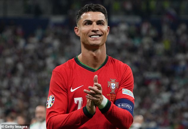 The 39-year-old kept smiling as Portugal reached the quarter-finals of Euro 2024