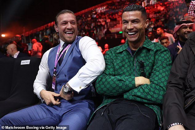 McGregor (left) backs Cristiano Ronaldo (right) to win the Golden Boot at the European Championship