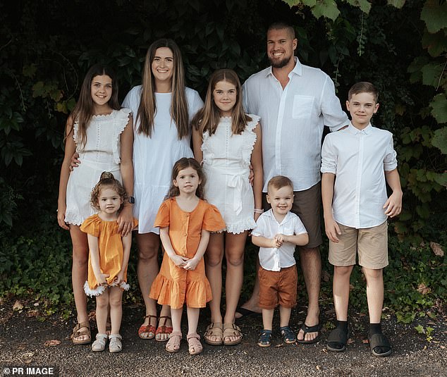 Medical assistant Christopher Morris told the court it was a 'mistake' not to request a 'swift response' (pictured Pippa, bottom left, with her parents and five siblings)
