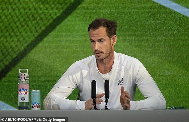 Murray explained last week that he was desperate to feel 'the buzz' of Centre Court again