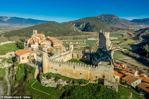 The Castle of the Dukes of Frias offers visitors a beautiful view of the city and the picturesque surrounding landscape