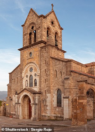 Other tourist attractions in Frias include the Catholic church Iglesia de San Vicente Mártir (above), the small Alfonso VIII Park and the Frias Bridge