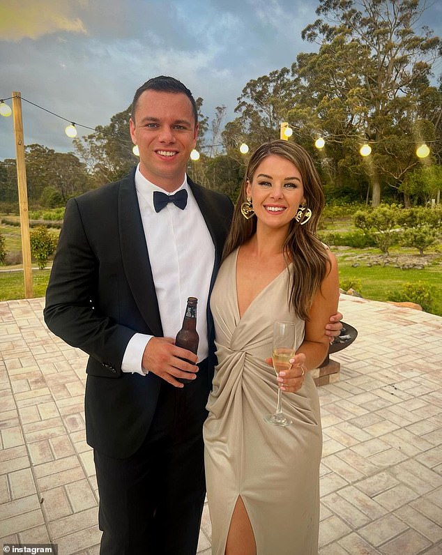 Jake Duke and Grace Fitzgibbon's relationship imploded after he received a late night phone call from a colleague in New Zealand