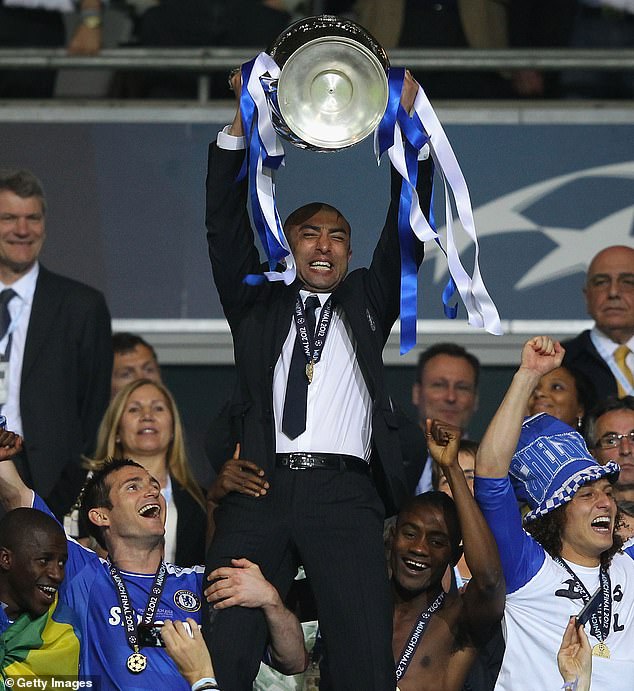 Roberto Di Matteo led Chelsea to an unexpected Champions League title in Munich in 2012
