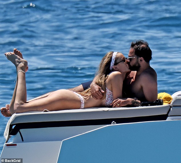 It comes after Olivia showed off her sensational figure in a skimpy bikini last week as she embarked on a romantic boat trip with husband Bradley Dack during their luxury holiday in Ibiza.