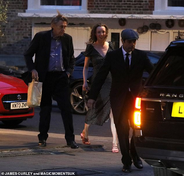 It is not known how the two know each other, but they spent the evening dining at Harry's Bar in Mayfair