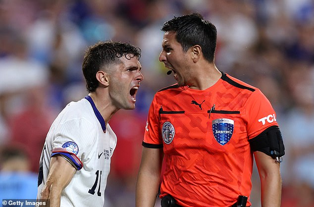 USMNT captain Christian Pulisic made his displeasure clear in his post-match comments