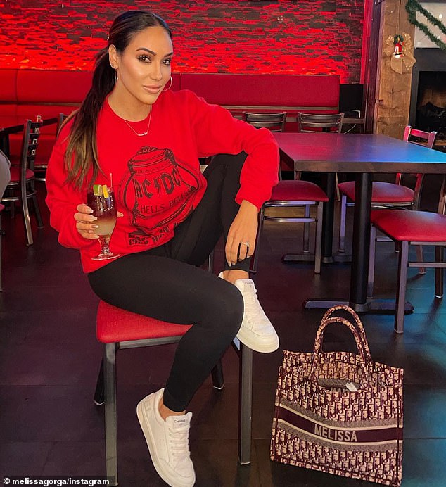 Gorga is the proud owner of a black Hermès Birkin bag, which retails for over $13,000, but also has a personalized maroon Dior Book Tote, which costs $3,500