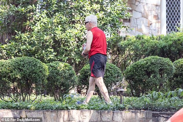 DailyMail.com recently saw Dr. Anthony Fauci walking around his neighborhood with a full, taxpayer-funded security presence