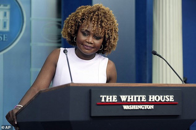 White House spokesperson Karine Jean-Pierre was forced to answer questions about whether Biden was disabled or had dementia
