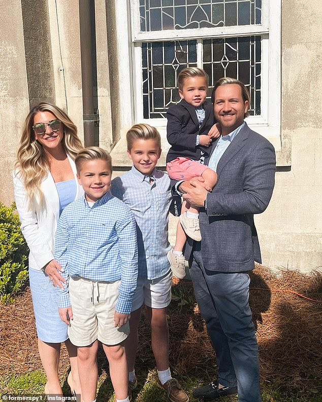 During that time she met her husband Matt, with whom she now has three children, all boys. They currently live in South Carolina