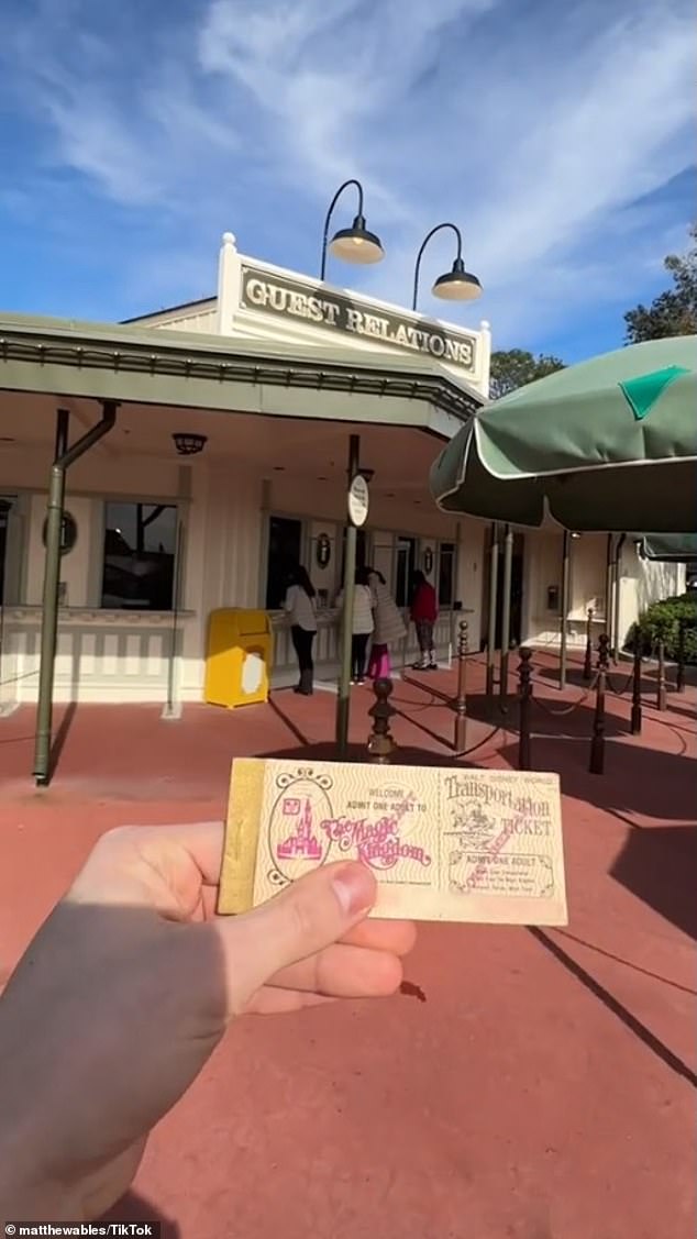 At one point, he chalks up the crumpled paper as an inflationary “bypass,” since price hikes at Disney’s parks have boosted profits despite a drop in attendance after the pandemic, when the parks were closed for months.