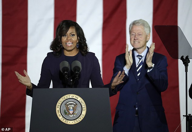 Michelle Obama, the former First Lady of the United States, currently leads former President Trump by a massive 50-39 in the polls