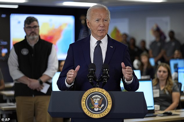 The poll actually shows positive news for Biden compared to his recent polls, as the survey shows him tied with Trump at 40 percent.