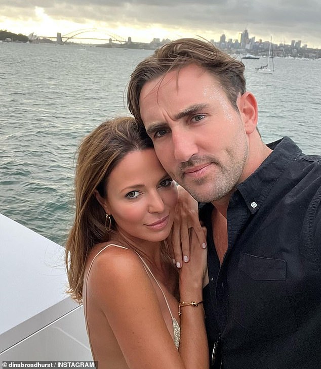 Their new romance began months after it was announced that Max had split from Australian 'nude' artist Dina Broadhurst after four and a half years