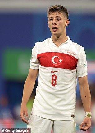 Guler helped Turkey reach the quarter-finals of the 2024 European Championship