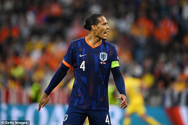Virgil van Dijk slept seven hours and 46 minutes the night before the match between the Netherlands and Romania