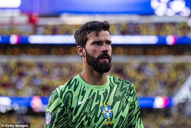 He revealed that he has been in contact with Alisson, who plays for Brazil at the Copa America
