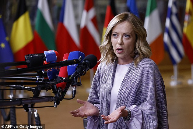 Following the scandal, Prime Minister Meloni (pictured June 28) told her Brothers of Italy party on Tuesday to ban from its ranks anyone who idolizes Italy's fascist past and to reject anti-Semitism, racism and nostalgia for past dictatorships.