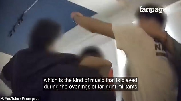 Fanpage posted clips of youth members chanting 