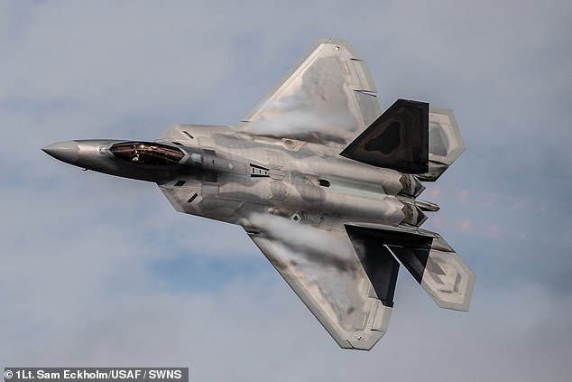 The F-22 (pictured) is one of the US's most advanced fighter jets