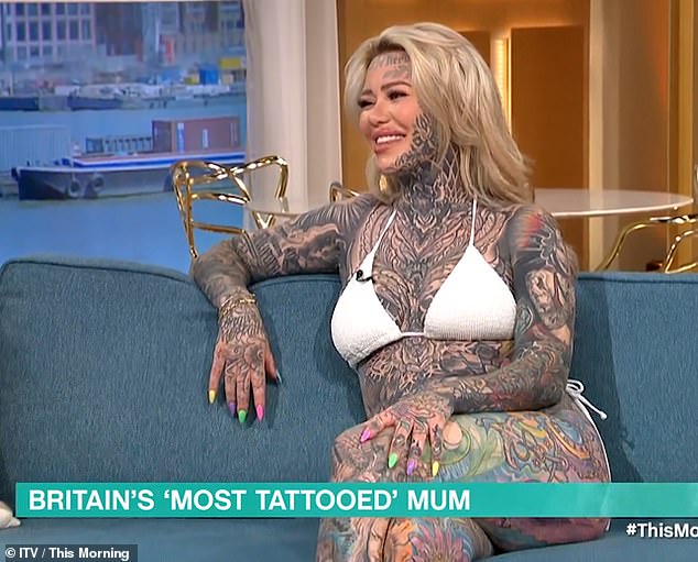 Becky revealed that although her tattoos are worth around £30,000, she hasn't had to spend the money herself