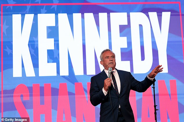 Robert F. Kennedy Jr. speaks at the Libertarian National Convention on May 24