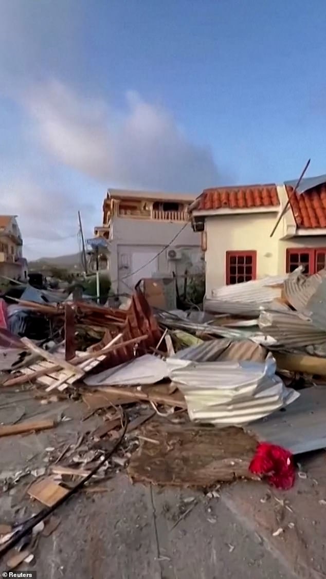 Hurricane Beryl tore through the island of St. Lucia leaving a trail of destruction