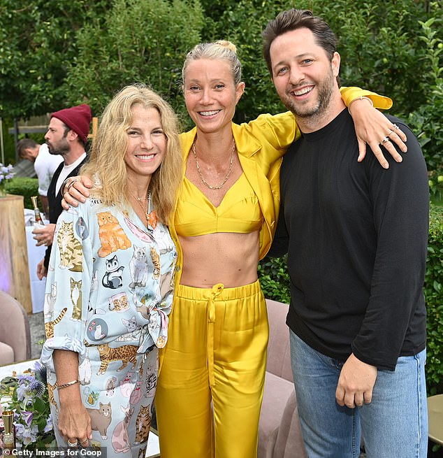 DailyMail.com has contacted representatives for Derek Blasberg and Gwyneth Paltrow for comment