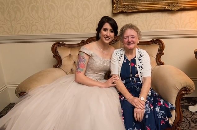 The great-grandmother (right in the photo) was a volunteer at Lyell McEwin Hospital in Adelaide for 24 years