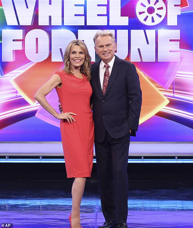 Vanna (pictured with Pat Sajak) has two children with her ex-husband George Santo Pietro: son Nikko, 29, and daughter Gigi