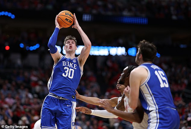 As a sophomore, Filipowski took Duke to the elite eight of this year's NCAA March Madness