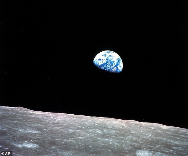 Anders took a famous photo of the Earth and part of the Moon's surface during the Apollo 8 mission, called Earthrise
