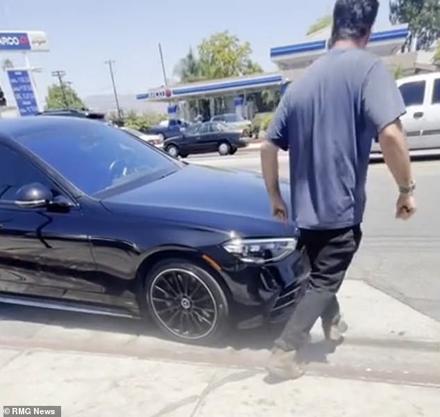 The car itself costs just over $146,000 and was purchased from a Southern California dealership just over a year ago, a vehicle history report shows.