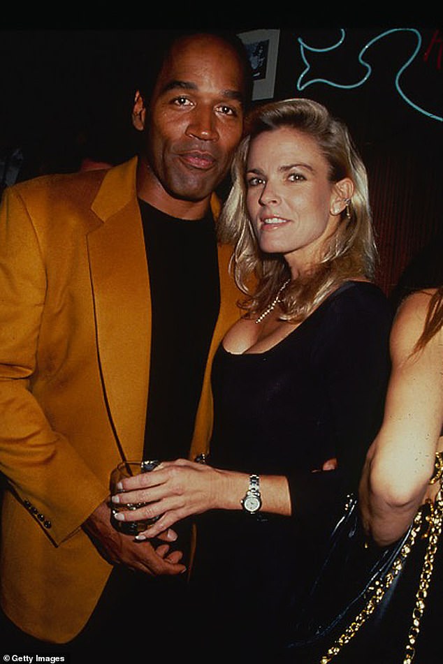 Simpson was acquitted, but was later found civilly liable for the murder of his ex-wife Nicole Brown. Pictured: The couple in New York in 1993.