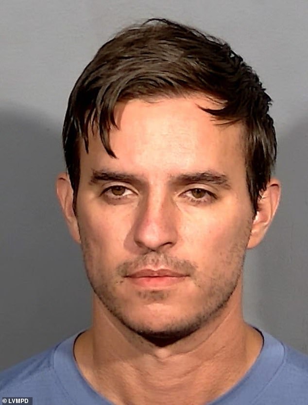 Jason Kendall (pictured), 35, surrendered to police on June 28 and confessed to the murder of Larissa Garcia, 30, according to the Las Vegas Metropolitan Police