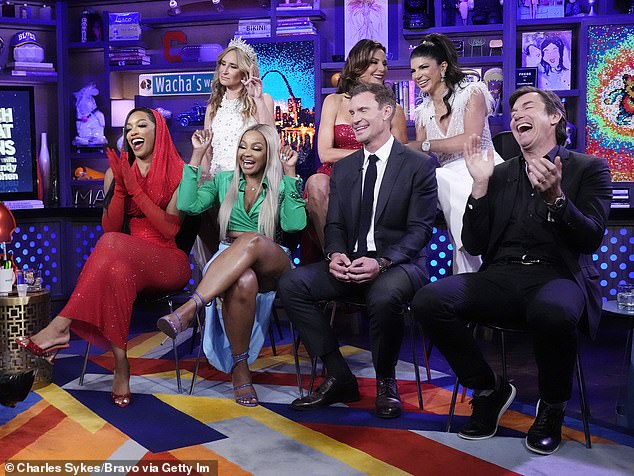 They had joined Cohen for his anniversary special of WWHL, along with Porsha Williams, Phaedra Parks, Luann de Lesseps, Giudice and Jerry O'Connell. Lewis said Morgan's behavior was 