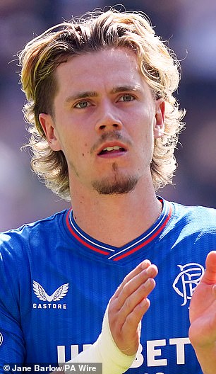 Rangers' Todd Cantwell was the other player brought forward