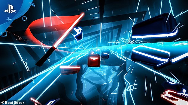 Customers will still be able to use games and apps they purchased for their headsets. However, some developers, such as the creator of Beat Saber (pictured), have announced that they will no longer support the older headset