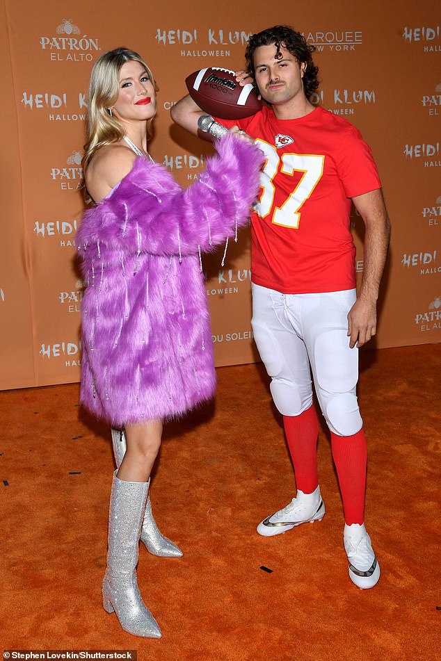 The couple even jumped on the 2023 Halloween trend and went as Taylor Swift and Travis Kelce