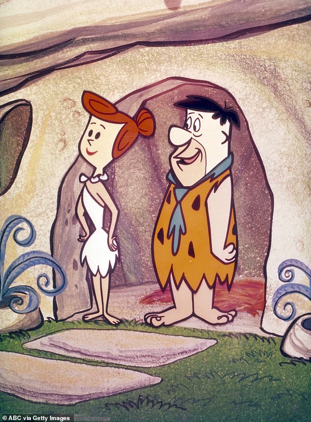 Fred and Wilma Flintstone show how the dynamic between a fat man and a thin woman is a phenomenon on television