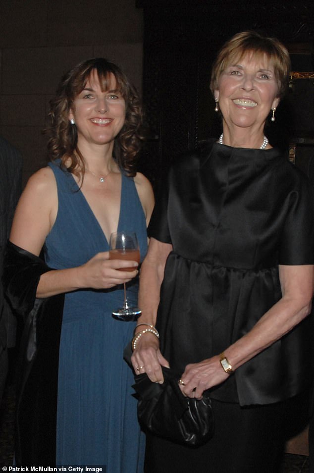 Tom's sister Marian with his mother Mary at Cipriani 42nd Street in 2007