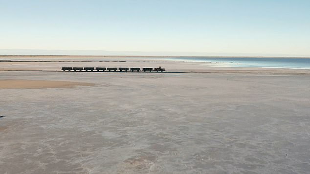 Since 1768, table salt has been extracted from the lake