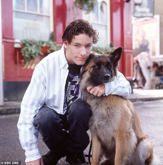 Dean appeared as Robbie Jackson in EastEnders between 1993 and 2019 (pictured in EastEnders in 1999)