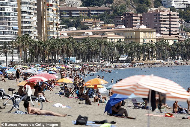 Councillors in the southern Spanish resort have said beachgoers could face fines of up to €750 if they are caught carrying out 'physiological evacuations in the sea and on the beach'