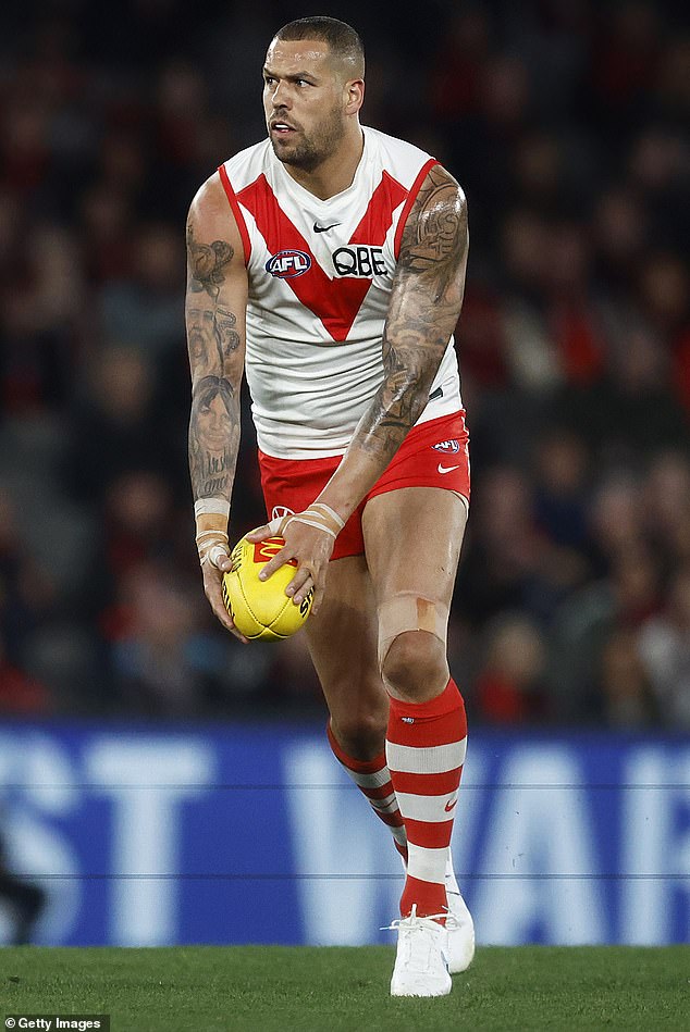 He kicked 1066 goals - fourth on the AFL's all-time list - and won two championships with Hawthorn in 2008 and 2013 before leaving for the Swans in 2014