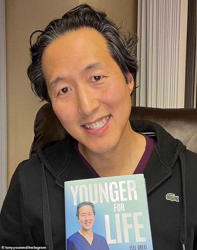 The plastic surgeon, who is also the author of the new book Younger for Life, focuses on holistic beauty and anti-aging