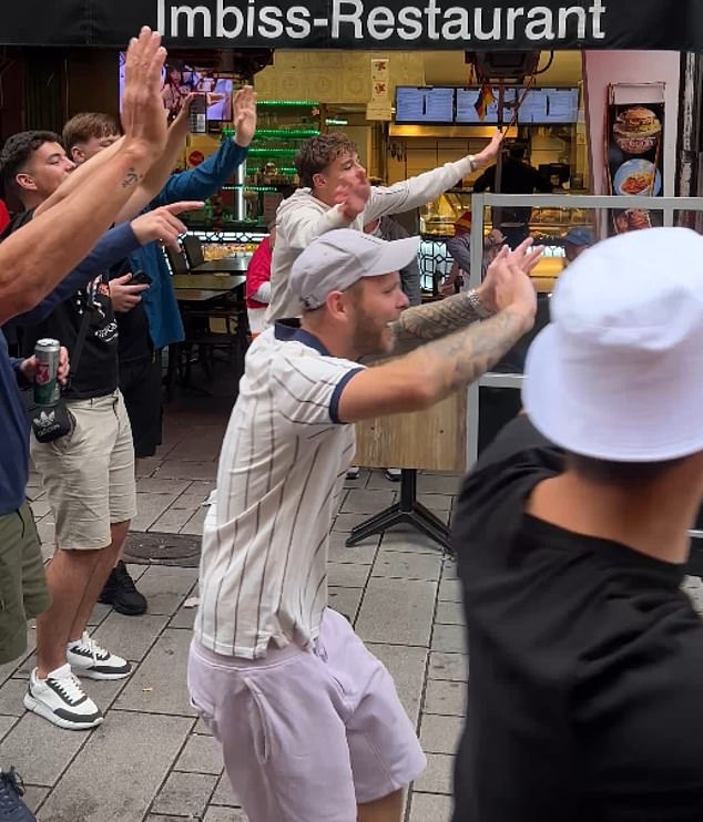 1720210278 477 England and Germany fans clash in violent scenes in Dusseldorf