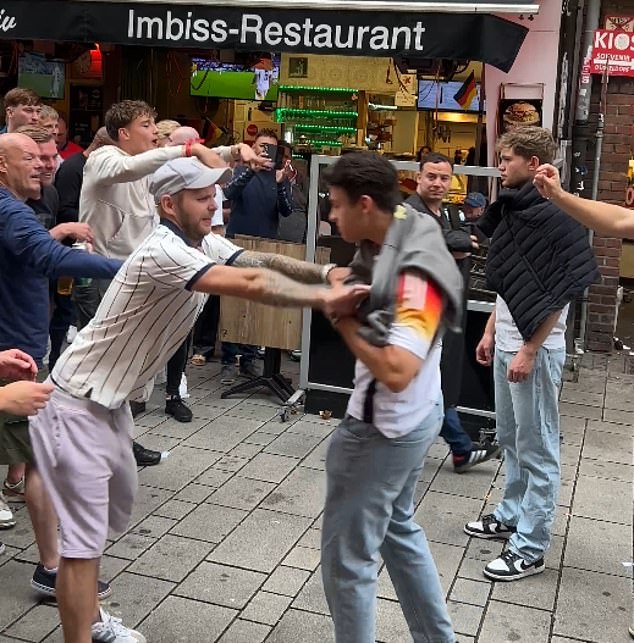 England fans have generally behaved well in the first four weeks of the tournament, with only one incident of violence during the first match against Serbia in Gelsenkerchen.