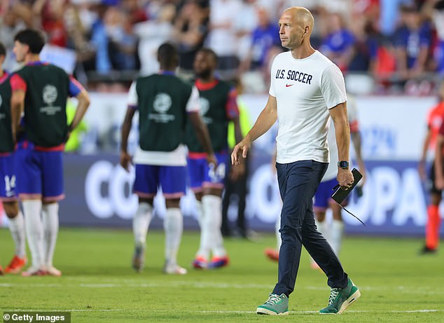 Under Berhalter, the US national team was eliminated from the Copa America with two losses